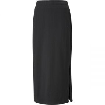 Fusta femei Puma HER Skirt TR 58952401, L, Negru