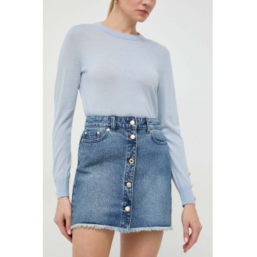 MICHAEL Michael Kors fustă din denim mini, creion