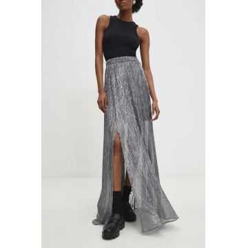 Answear Lab fusta culoarea negru, maxi, evazati