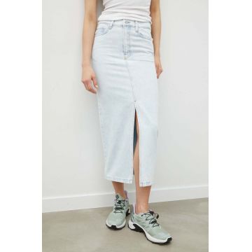 Day Birger et Mikkelsen fusta jeans maxi, drept