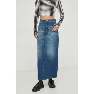 MAX&Co. fustă din denim x CHUFY midi, drept 2418100000000