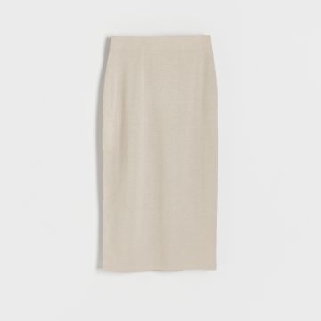 Reserved - Fustă midi - Ivory