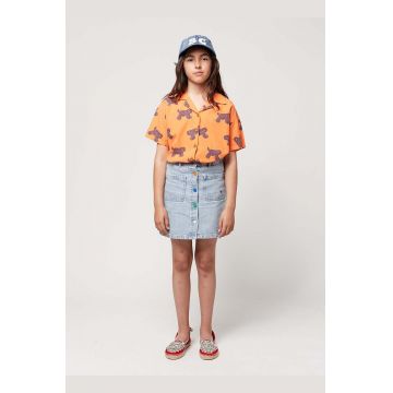 Bobo Choses fustă din denim pentru copii mini, dreaptă