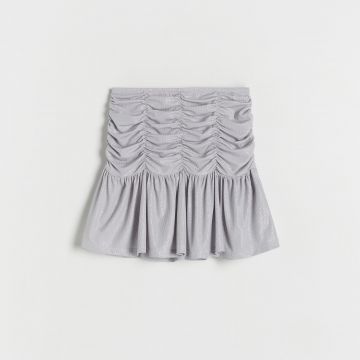 Reserved - Girls` skirt - Gri deschis