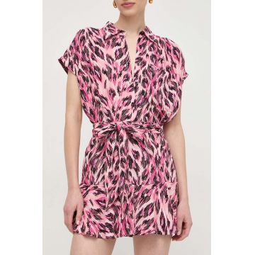 Silvian Heach fusta culoarea roz, mini, evazati Silvian Heach fusta culoarea roz, mini, evazati
