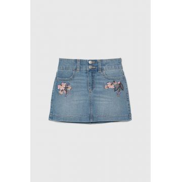 Abercrombie & Fitch fustă din denim pentru copii mini, evazată