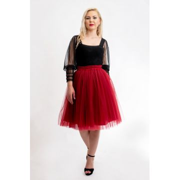 Fusta Tulle Scurta Ema By Malika Fashion