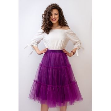 Malika Fashion Fusta Tulle Dama Prestige