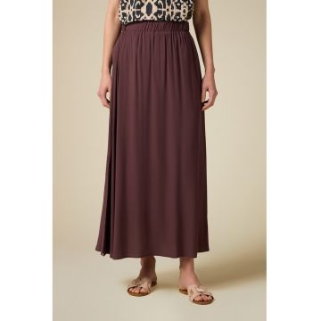 Fusta maxi cu slit lateral