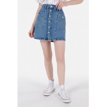 Fusta mini din denim