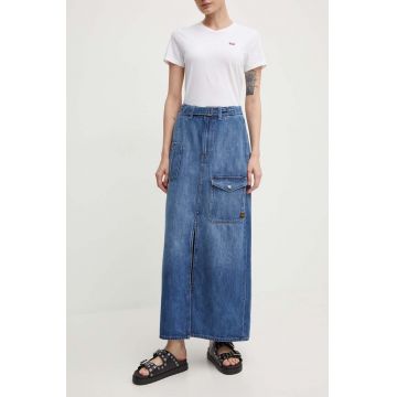 G-Star Raw fustă din denim maxi, dreaptă, D24886-D536