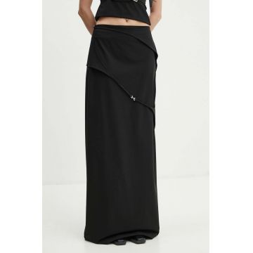 Heliot Emil fusta culoarea negru, maxi, evazati, W.12.039.BLK01