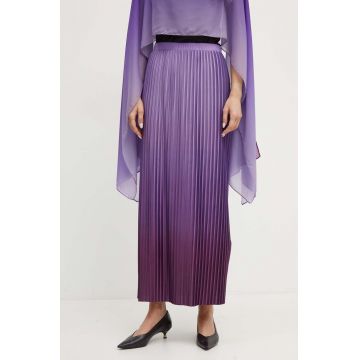 MAX&Co. fusta culoarea violet, maxi, evazati, 2426776031200