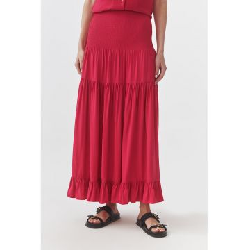 Fusta maxi evazata Efia