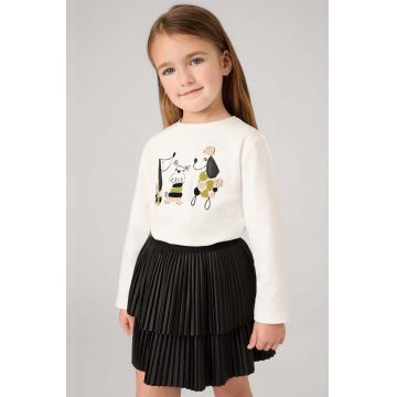 Mayoral fusta fete culoarea negru, mini, evazati, 4904