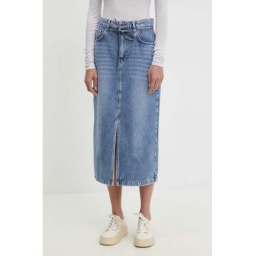 Day Birger et Mikkelsen fustă din denim midi, dreaptă, DAY65242713