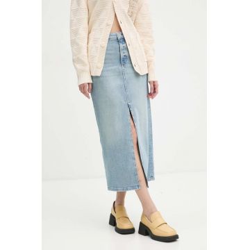 Marc O'Polo fustă din denim maxi, dreaptă, 408916824061
