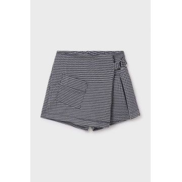 Mayoral fustă-pantalon pentru copii culoarea bleumarin, mini, drept, 7976