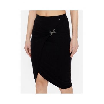 Fusta dama - 205332 - Negru - Poliester