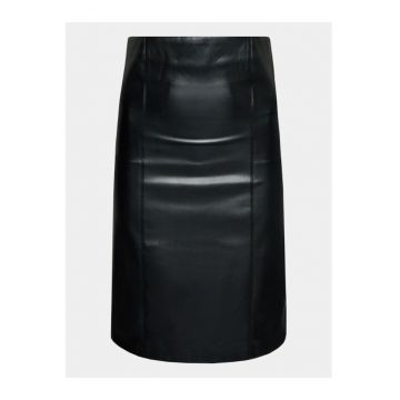 Fusta dama -  302991440 - Piele Ecologica - Negru