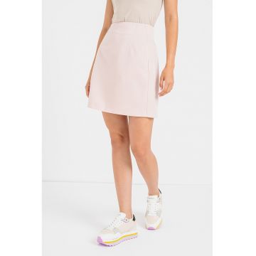 Fusta mini cu talie inalta