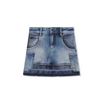 Marc Jacobs fustă din denim pentru copii mini, dreaptă, W60368