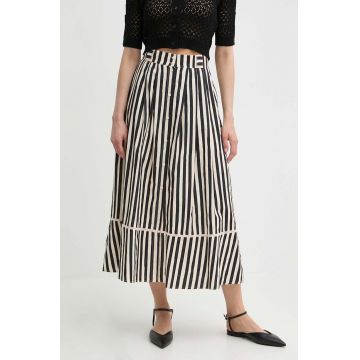 MAX&Co. fustă din bumbac maxi, evazați, 2416101034200 2416100000000