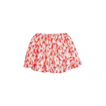 Mini Rodini fusta fete Fuchsia culoarea rosu, mini, evazati, 2473010442