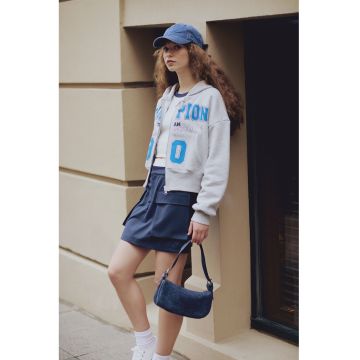 Fusta cargo cu textura variata