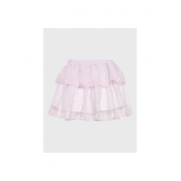 Fusta Fete - 301932246 - Poliester - Violet