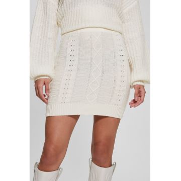 Fusta mini cu model torsade