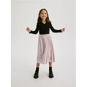 Reserved - GIRLS` SKIRT - roz-pastel