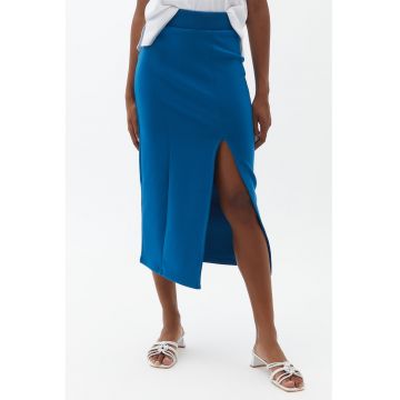 Fusta mini cu slit frontal