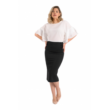 Fusta 4961 neagra La Donna