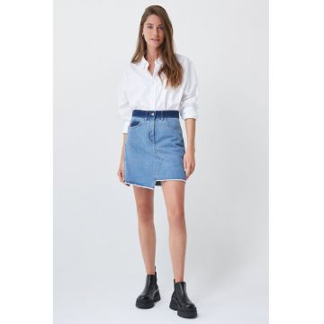 Fusta mini din denim