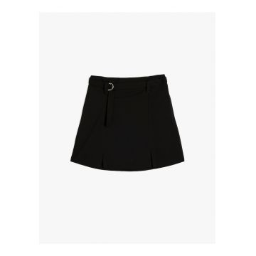 Fusta-pantalon cu o curea