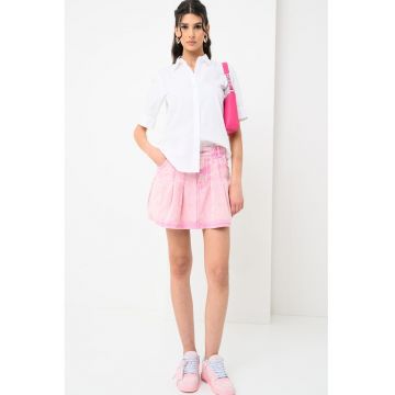 Camasa scurta de denim