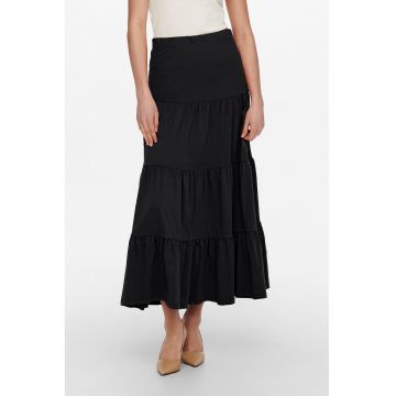 Fusta lunga cu model uni