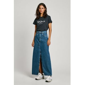 Fusta maxi din denim