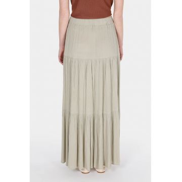 Fusta maxi texturata