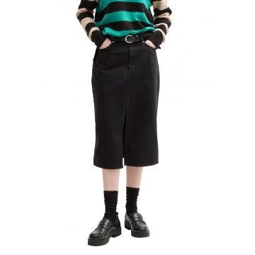 Fusta midi din denim