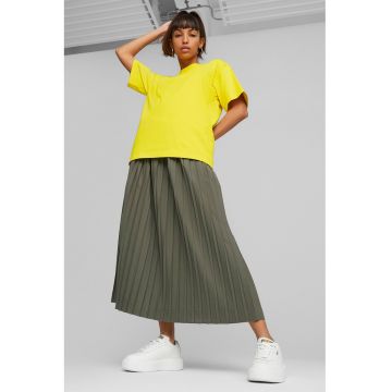 Fusta midi plisata SUNPŌ