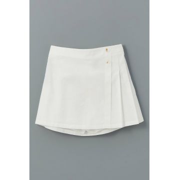 Fusta mini cu pantaloni scurti interiori