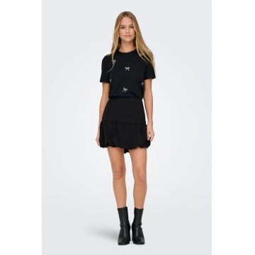 Fusta scurta cu model uni