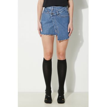 KSUBI fustă din denim Rap Skirt Heritage mini, evazată, WCO23SK001