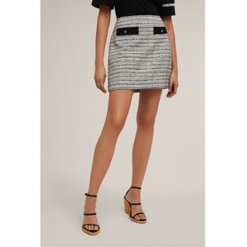 Rochie mini cu buzunare decorative