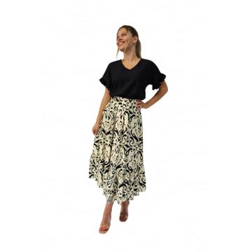 Fusta 5144 vascoza crem La Donna