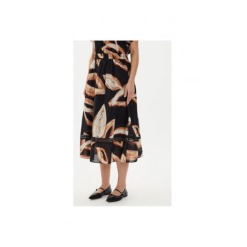 Fusta dama -  304218682 - Bumbac - Maro