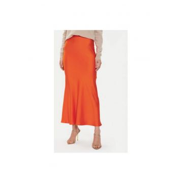 Fusta dama -  304281433 - Poliester - XS INTL - Portocaliu