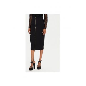 Fusta dama -  304609770 - Viscoza/Poliamida - S INTL - Negru